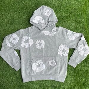 grey denim tears hoodie
